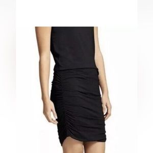 Athleta Ruched Sleeveless Lined Dress Medium